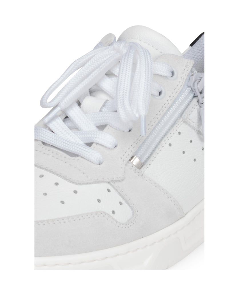 VITAFORM-Softnappaleder-&-Veloursleder-Sneaker-weiss