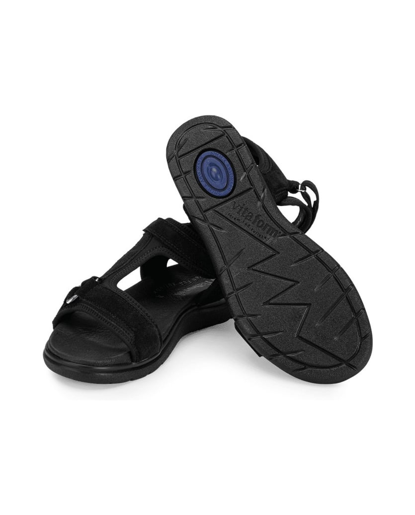 VITAFORM-Veloursleder-Sandalen-grün