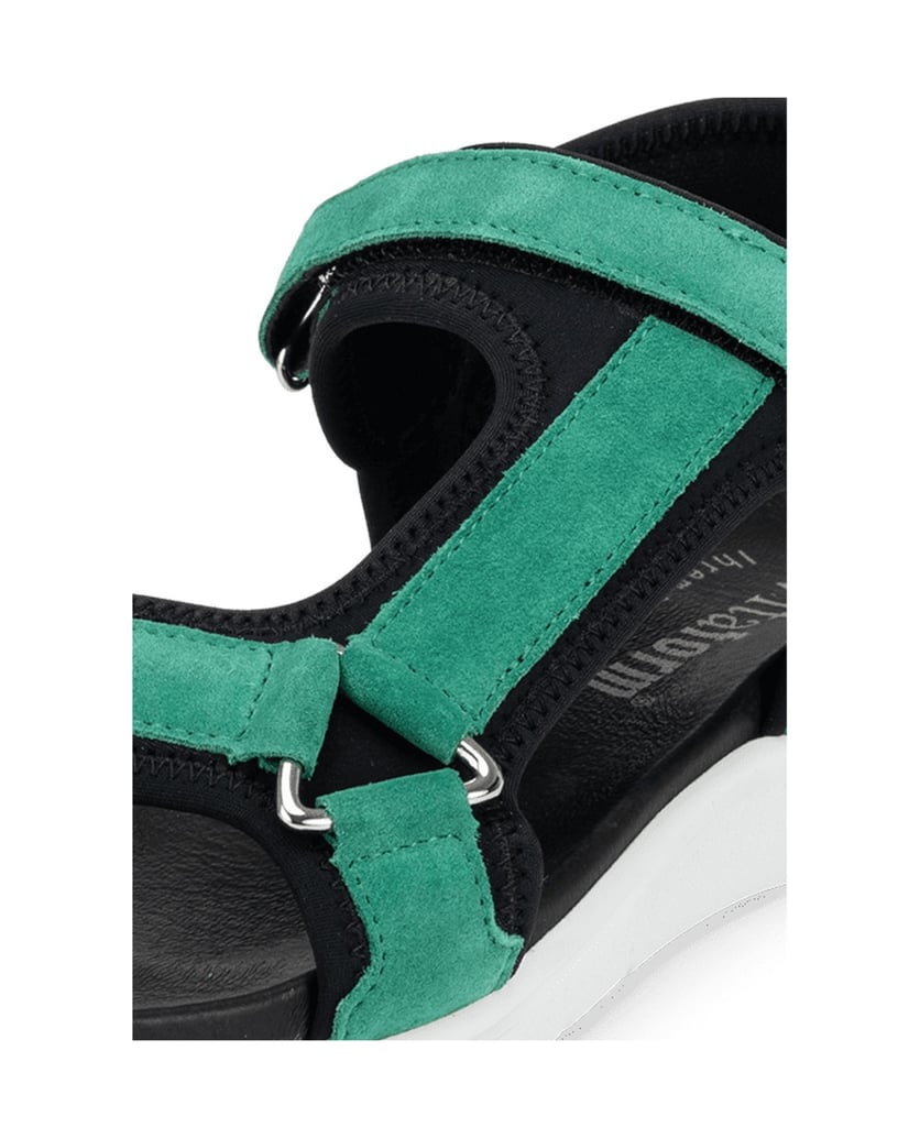 VITAFORM-Veloursleder-Sandalen-grün