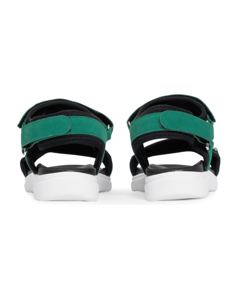 VITAFORM-Veloursleder-Sandalen-grün