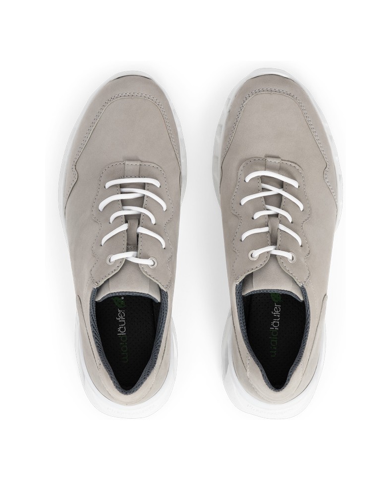 VITAFORM-Nubukleder-Sneaker-grau
