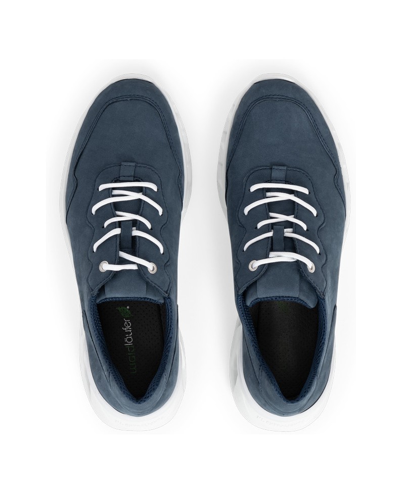VITAFORM-Nubukleder-Sneaker-grau