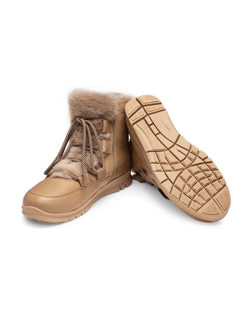 VITAFORM-Hirschleder-Stiefeletten-schwarz