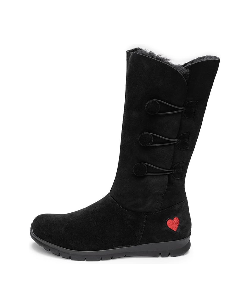 VITAFORM-Veloursleder-&-Doubleface-Stiefel-schwarz