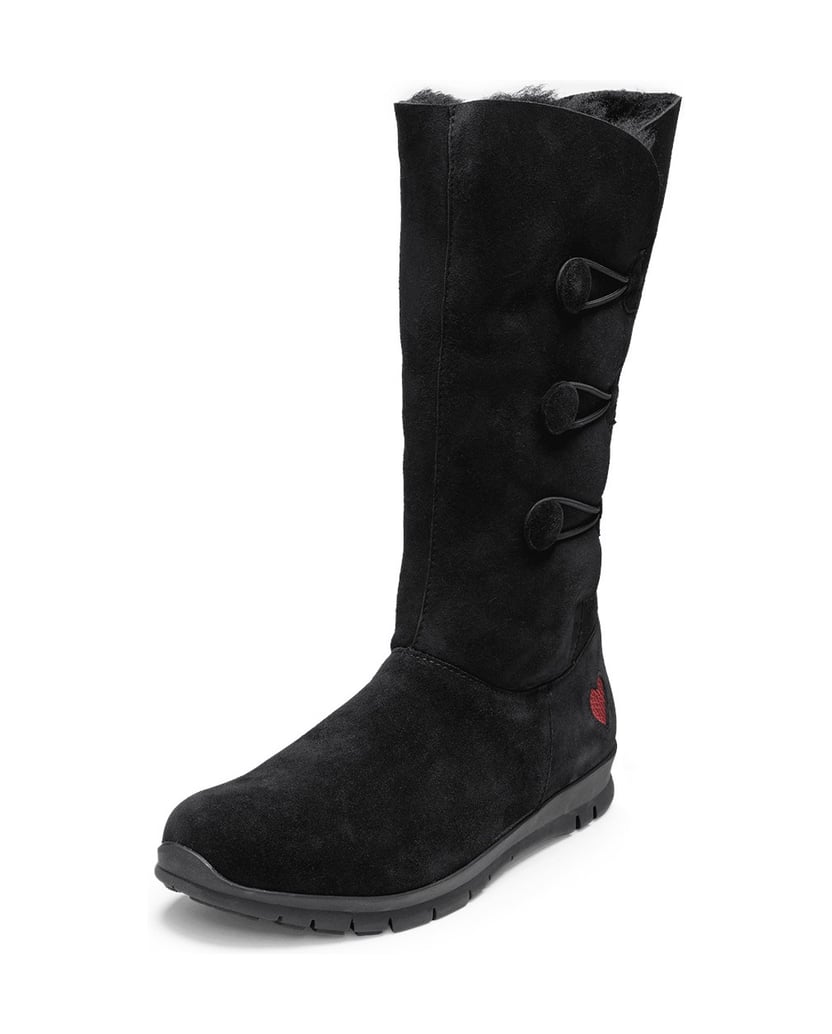 VITAFORM-Veloursleder-&-Doubleface-Stiefel-schwarz