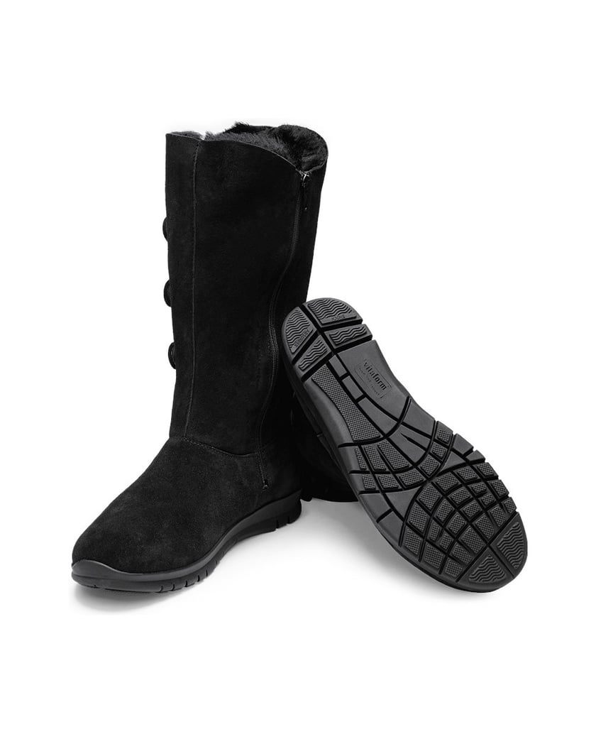 VITAFORM-Veloursleder-&-Doubleface-Stiefel-schwarz