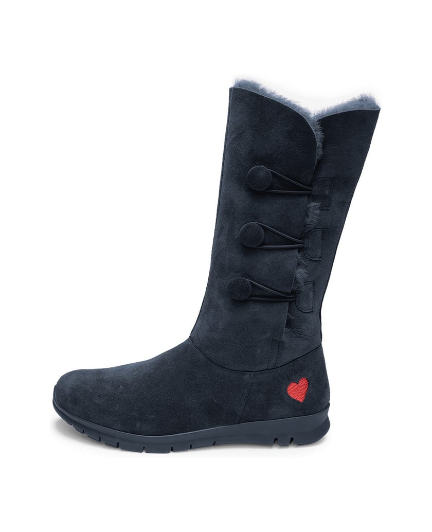 VITAFORM-Veloursleder-&-Doubleface-Stiefel-schwarz