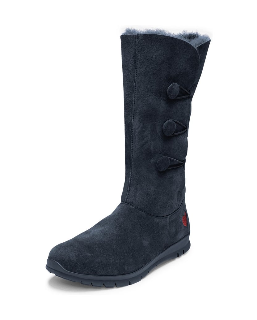 VITAFORM-Veloursleder-&-Doubleface-Stiefel-schwarz