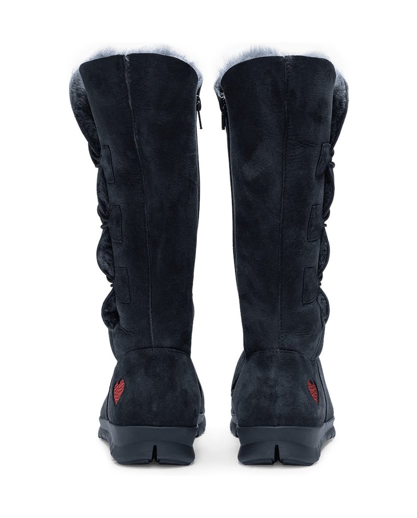 VITAFORM-Veloursleder-&-Doubleface-Stiefel-schwarz