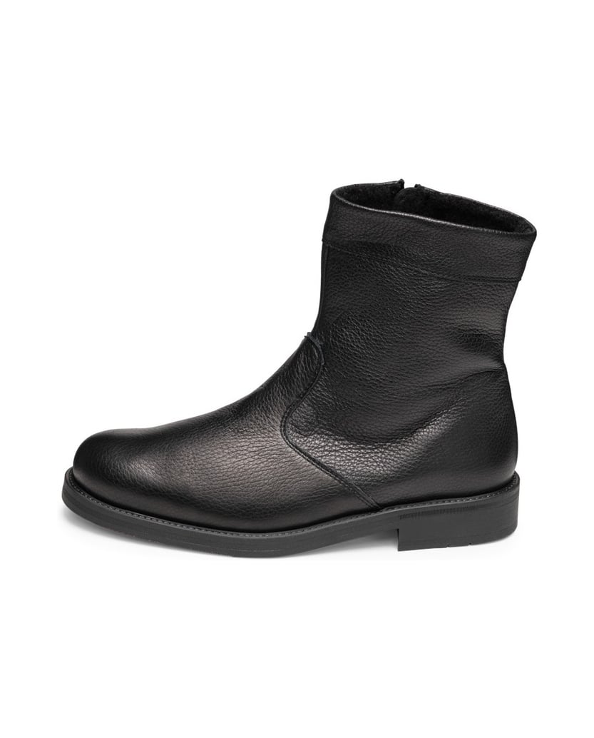 VITAFORM-Hirschleder-Stiefeletten-schwarz