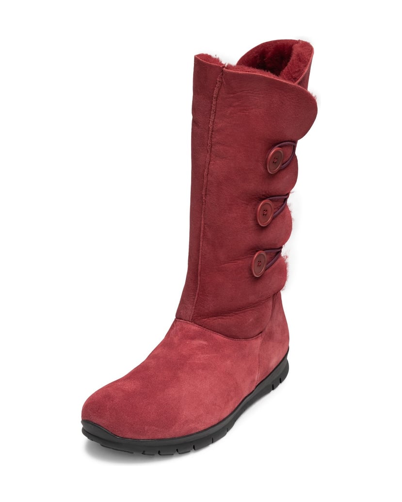 VITAFORM-Veloursleder-&-Doubleface-Stiefel-bordeaux