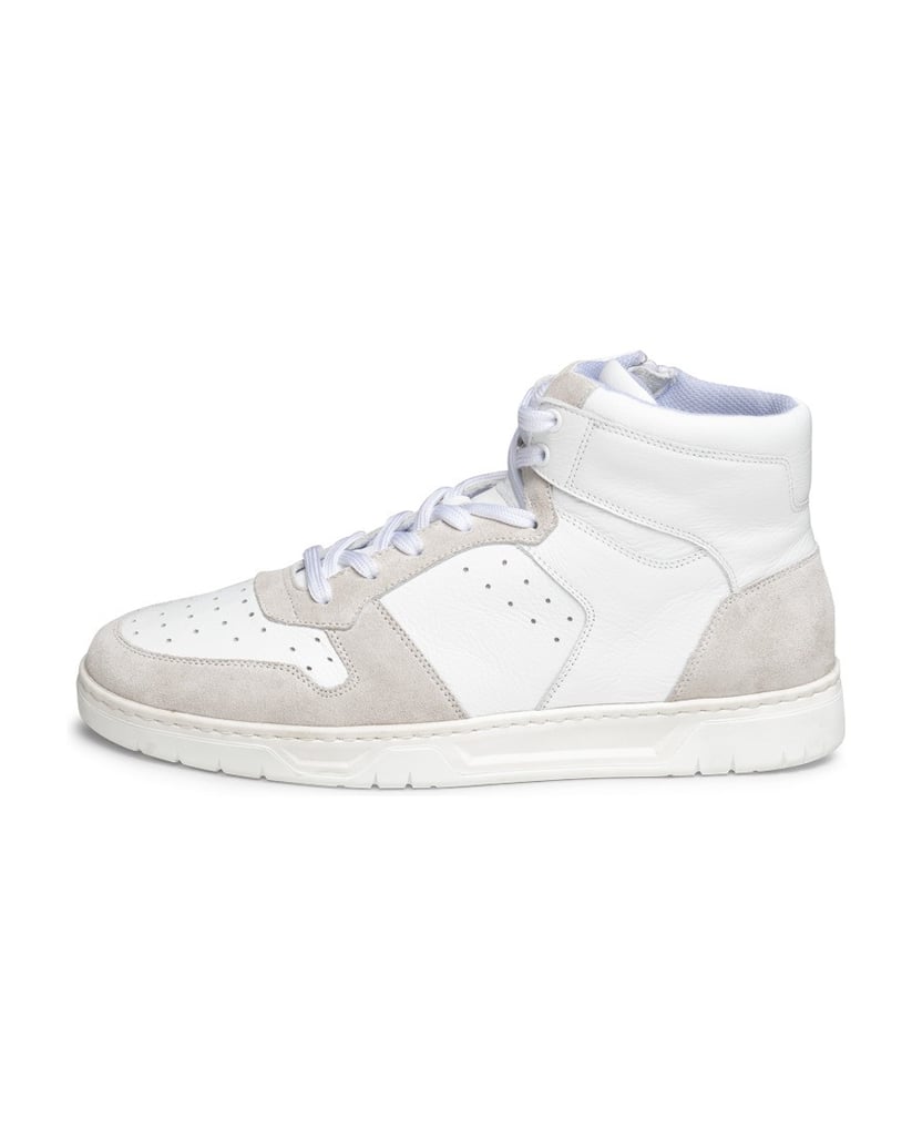 VITAFORM-Softnappaleder-&-Veloursleder-Sneaker-weiss
