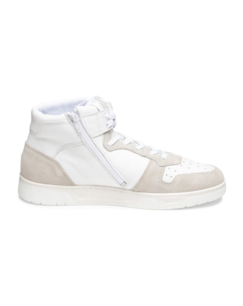 VITAFORM-Softnappaleder-&-Veloursleder-Sneaker-weiss