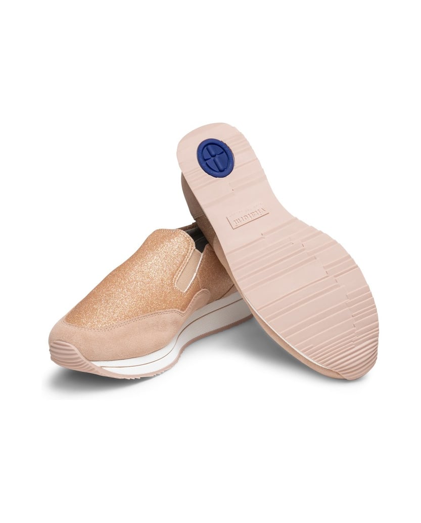 VITAFORM-Echt-Leder-&-vitaform-Stretch-Slipper-hellgrau