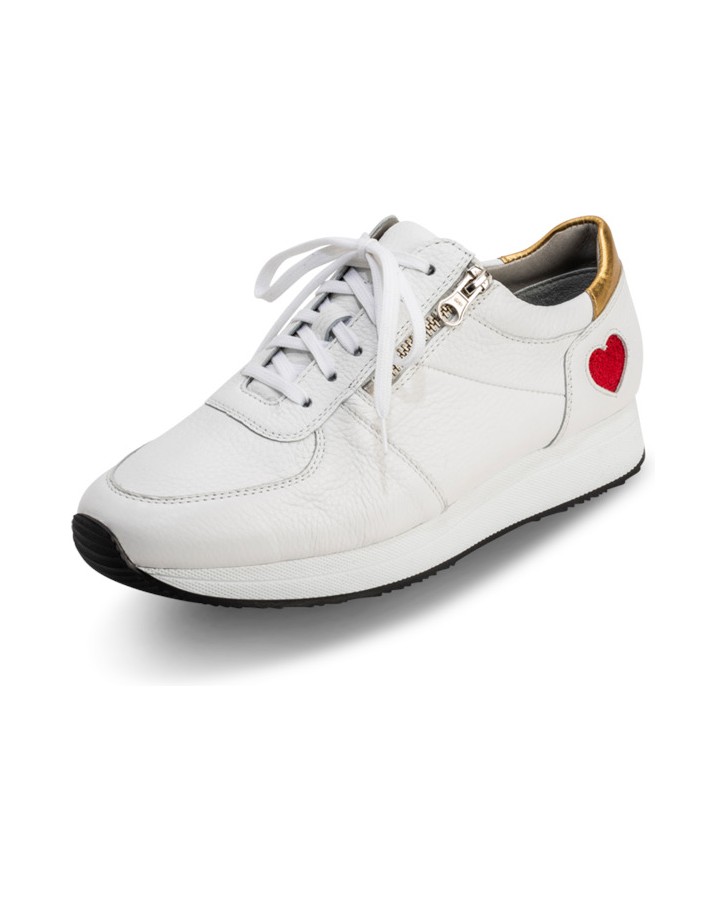 VITAFORM-Hirschleder-Sneaker-weiss