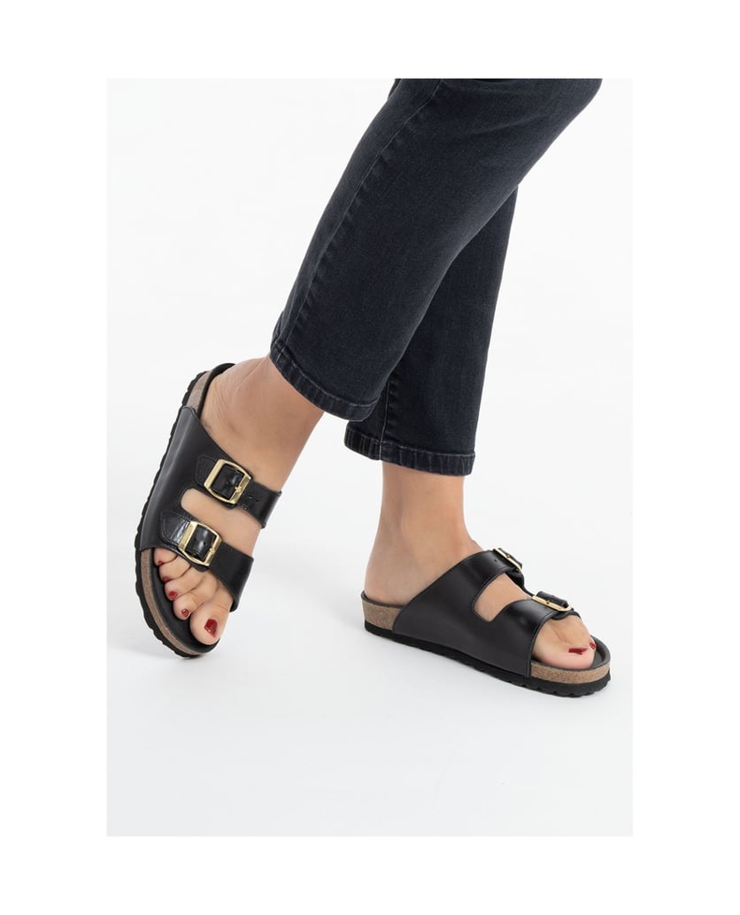 VITAFORM-Softnappaleder-Pantoletten-schwarz