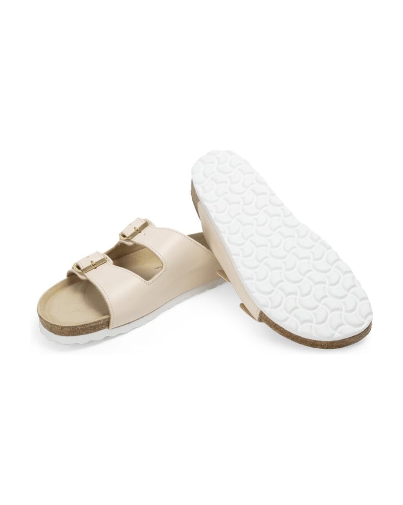 VITAFORM-Softnappaleder-Pantoletten-beige