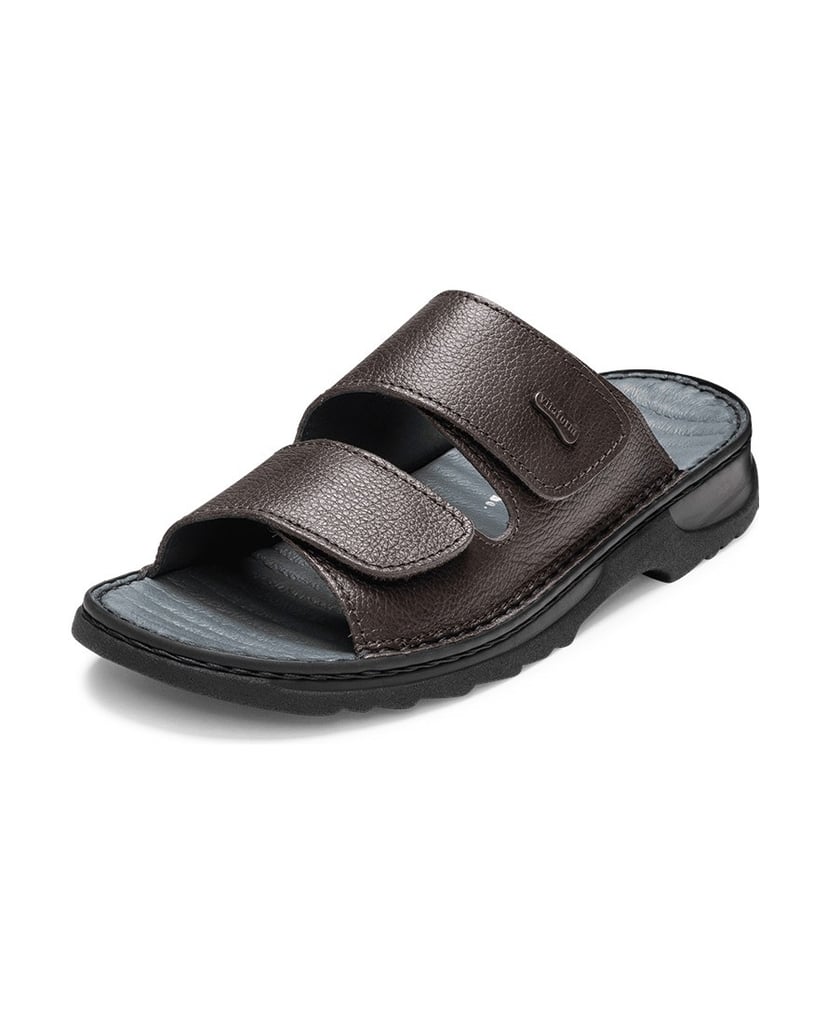 VITAFORM-Softnappaleder-Pantoletten-braun