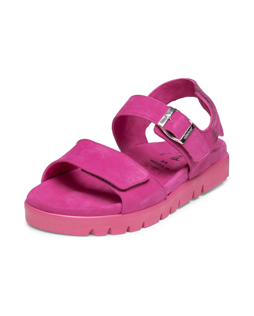 VITAFORM-Samtziegenleder-Sandalen-schwarz