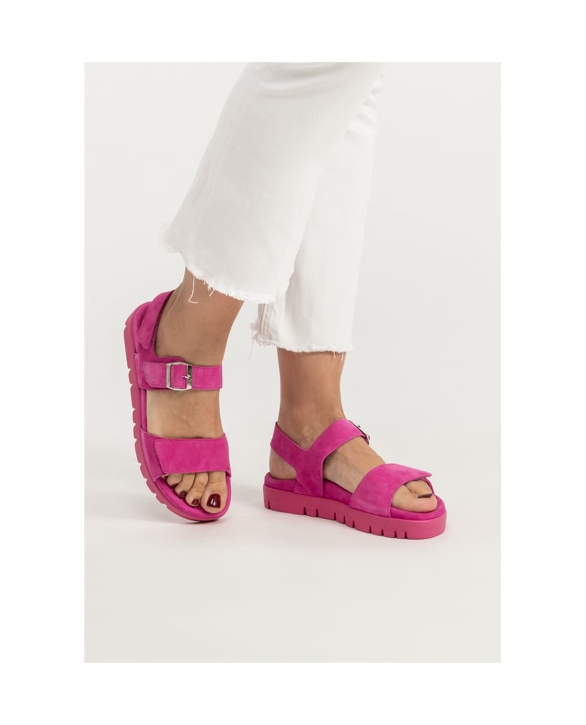VITAFORM-Samtziegenleder-Sandalen-schwarz
