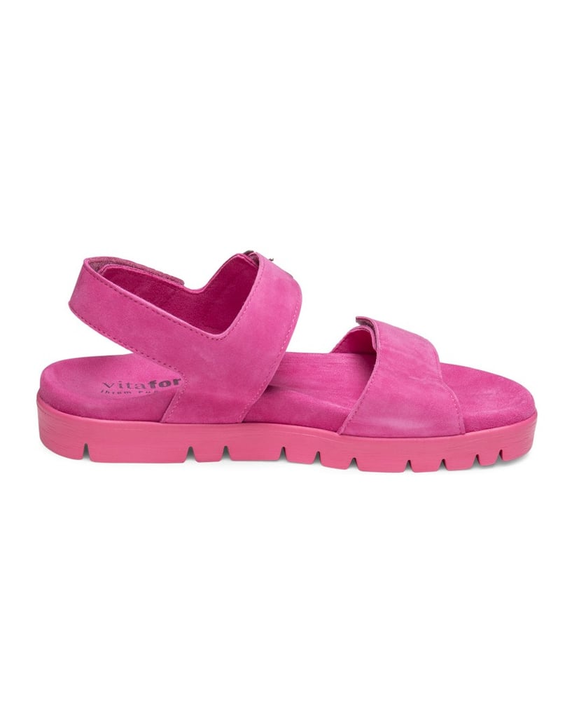 VITAFORM-Samtziegenleder-Sandalen-schwarz