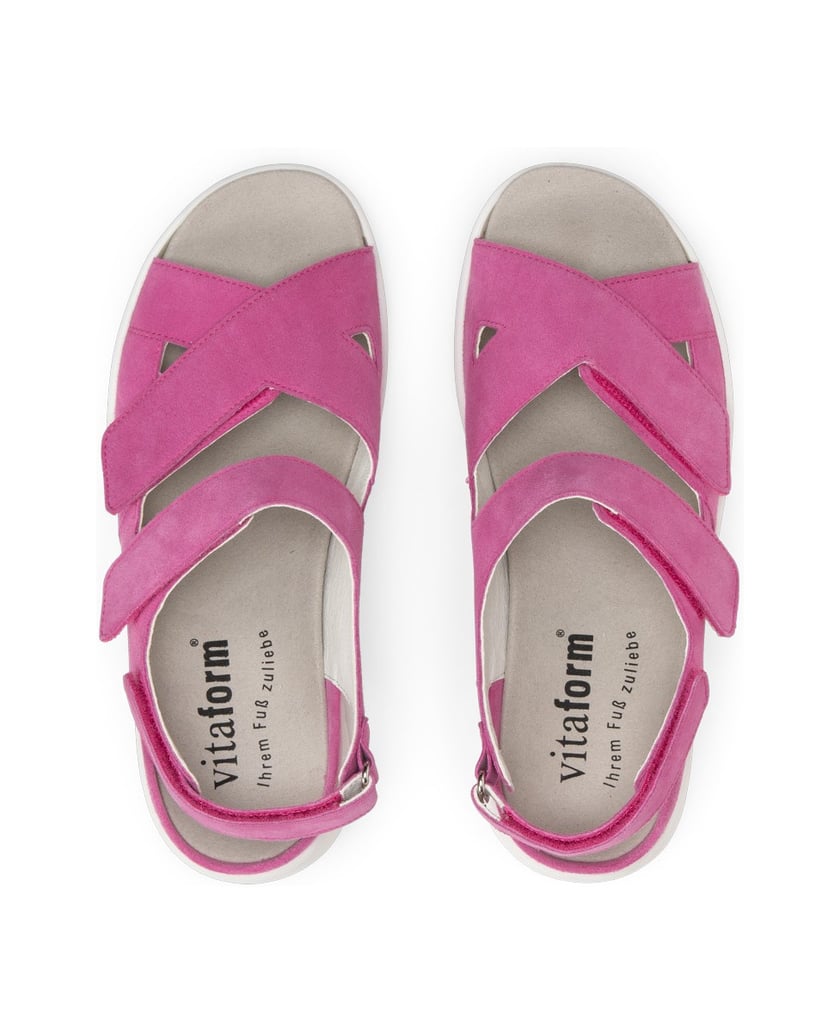 VITAFORM-Samtziegenleder-Sandalen-pink