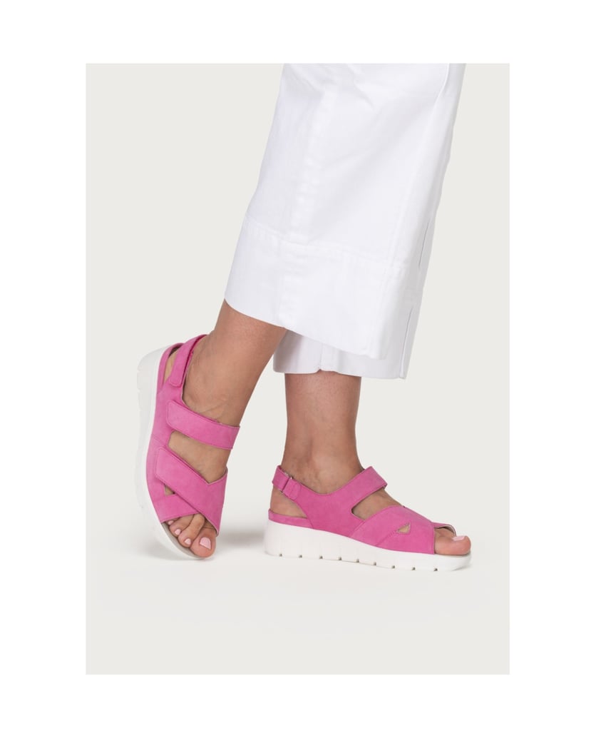 VITAFORM-Samtziegenleder-Sandalen-pink