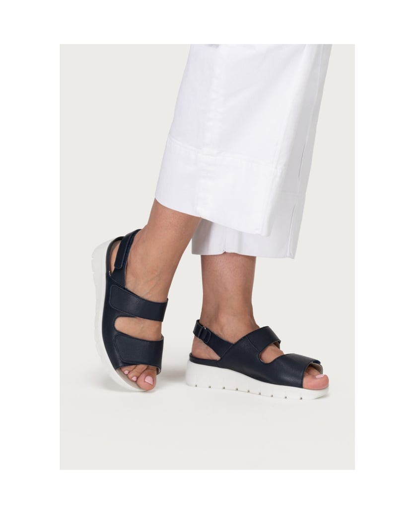 VITAFORM-Softnappaleder-Sandalen-navy