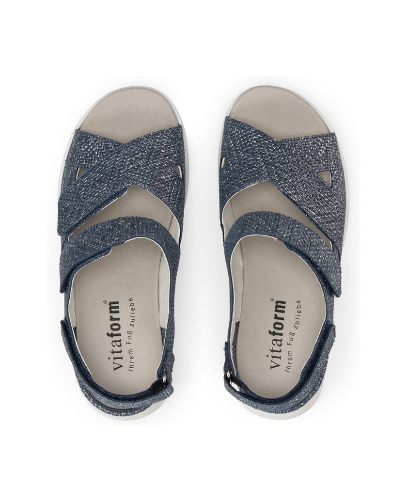 VITAFORM-Veloursleder-Sandalen-navy