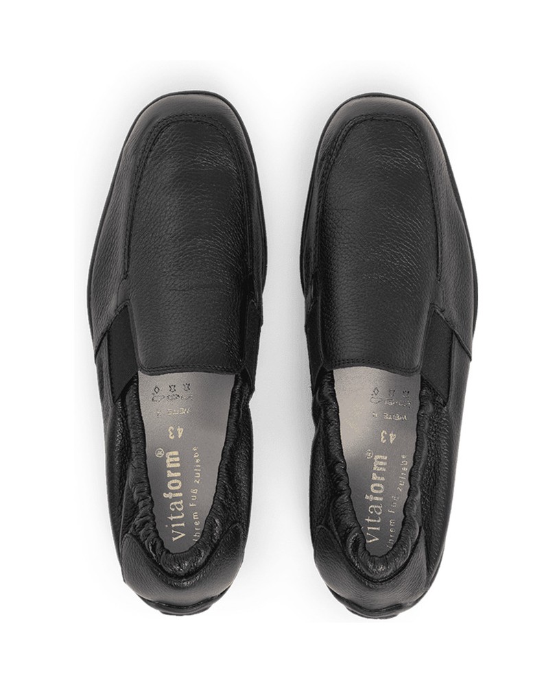 VITAFORM-Hirschleder-Slipper-cognac