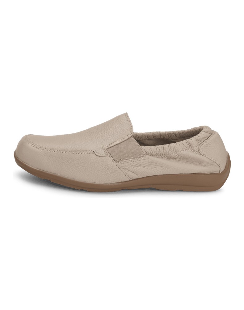 VITAFORM-Hirschleder-Slipper-cognac