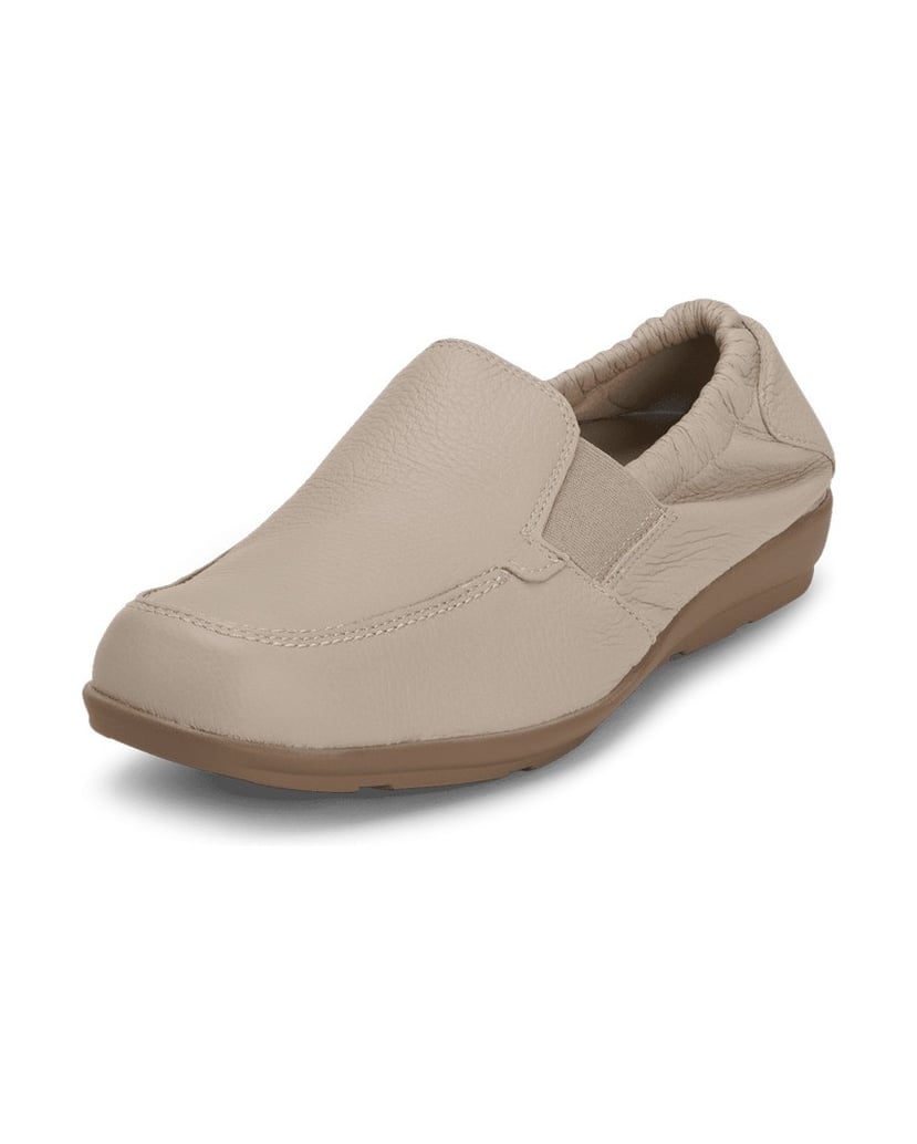 VITAFORM-Hirschleder-Slipper-cognac