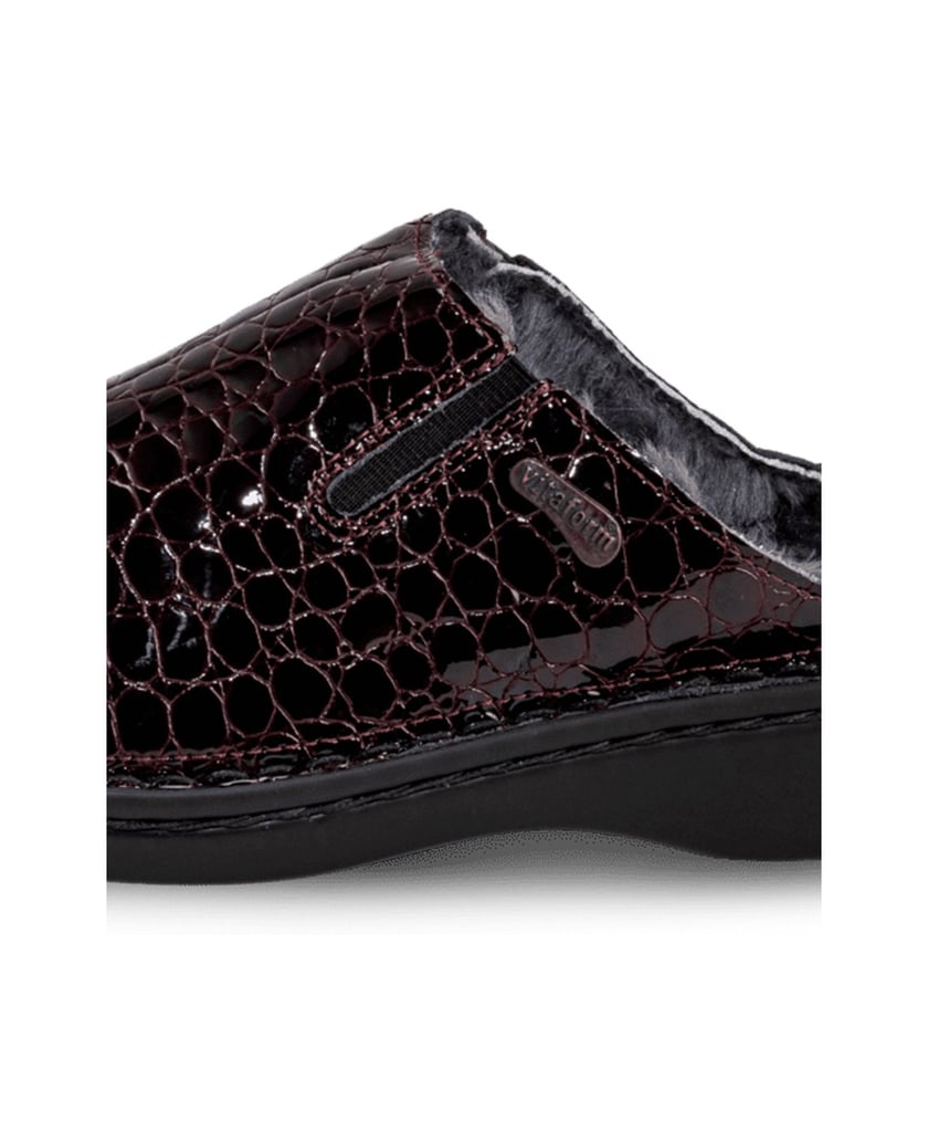 VITAFORM-Softlackleder-Clogs-bordeaux