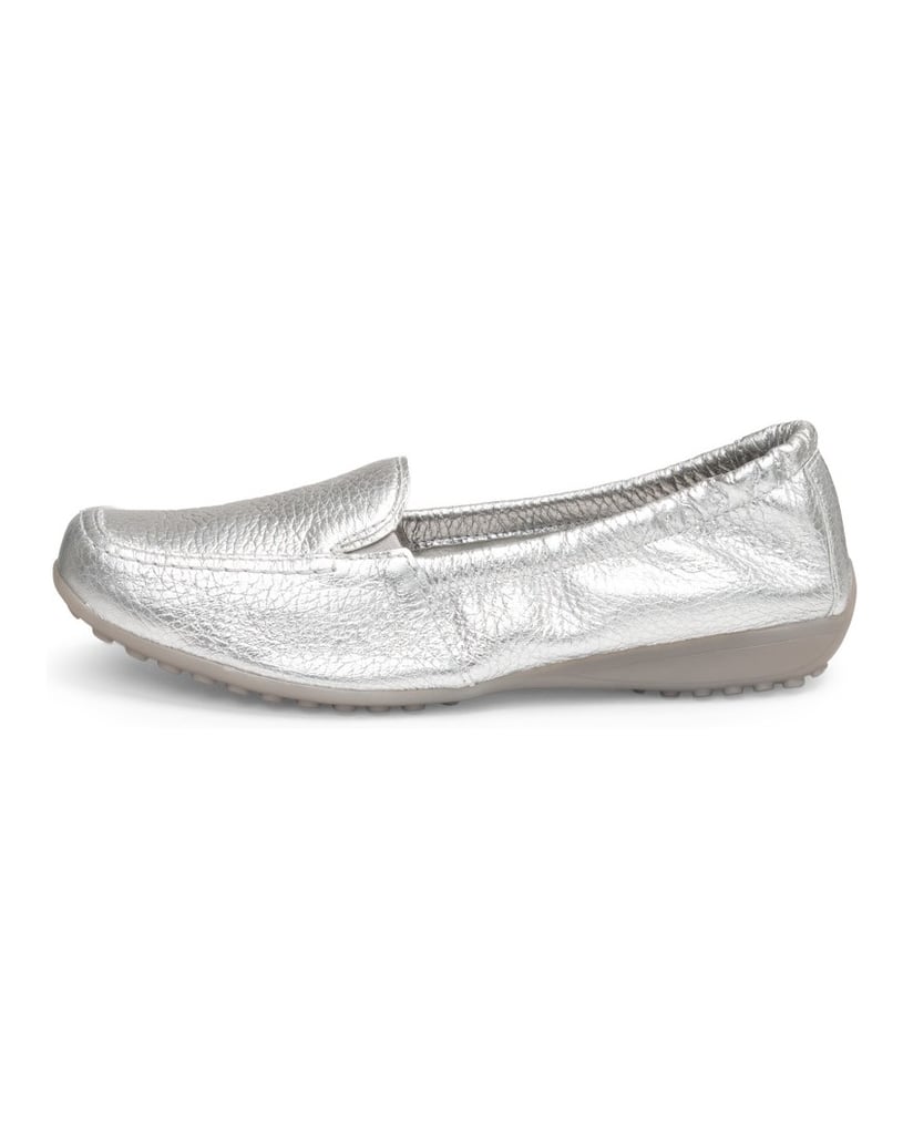 VITAFORM-Hirschleder-Mokassins-silber