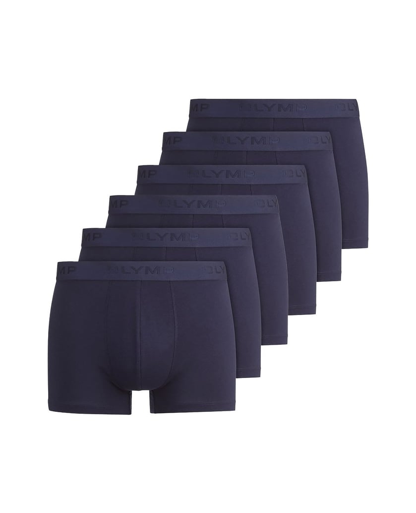 OLYMP-Herren-Boxershort-6er-Pack-SET-Unipack-(6er-Pack)-schwarz