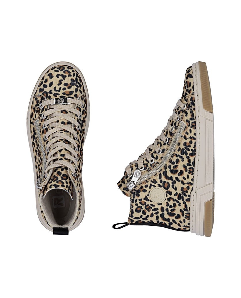 Rieker-Sneaker-High-N3903-Animalprint