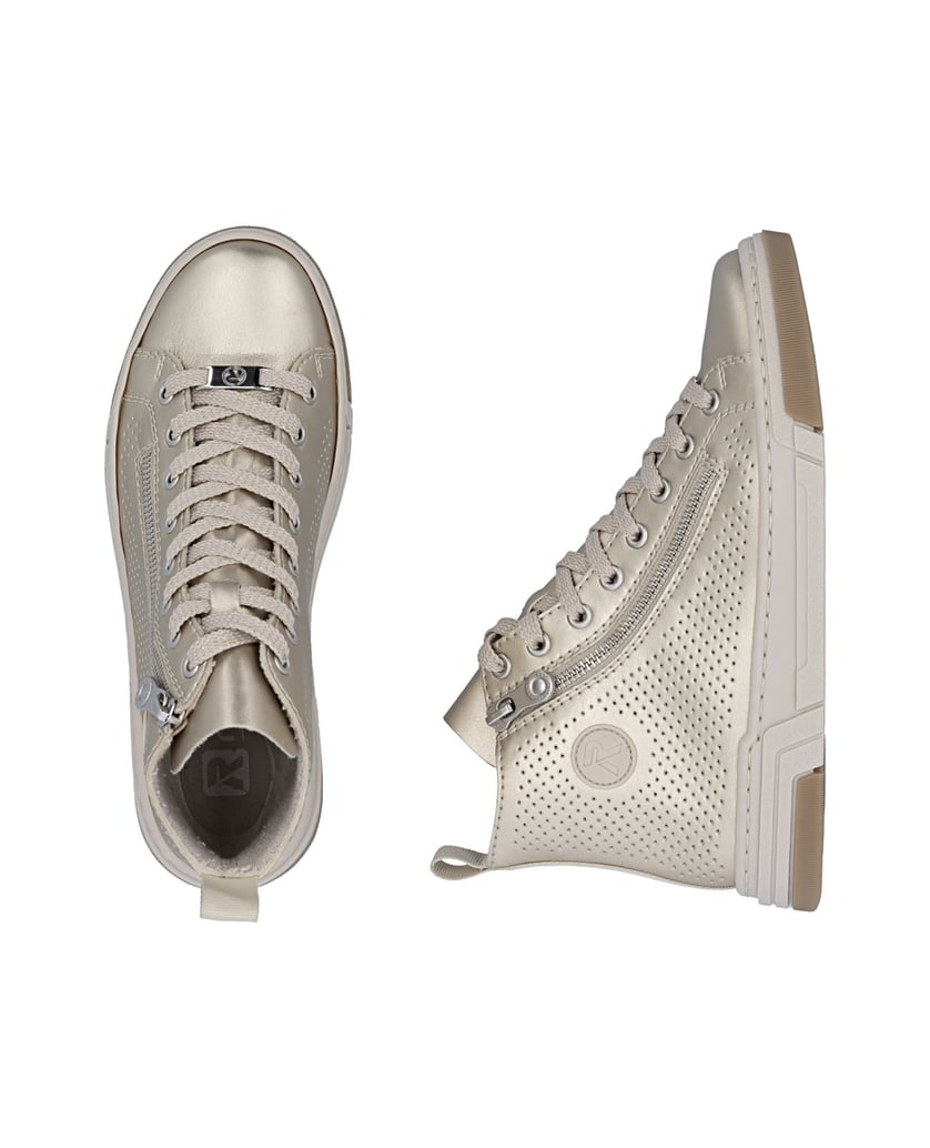 Rieker-Sneaker-High-N3945-gold
