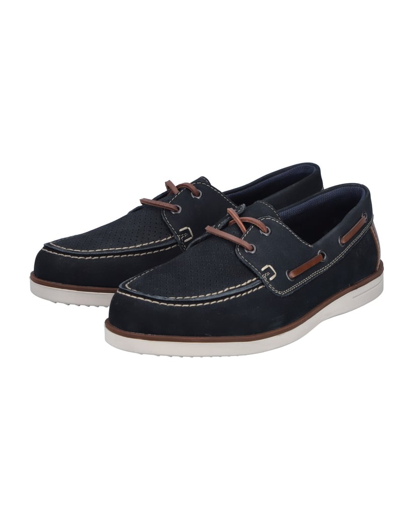 Rieker-Schnürschuhe-B2345-blau