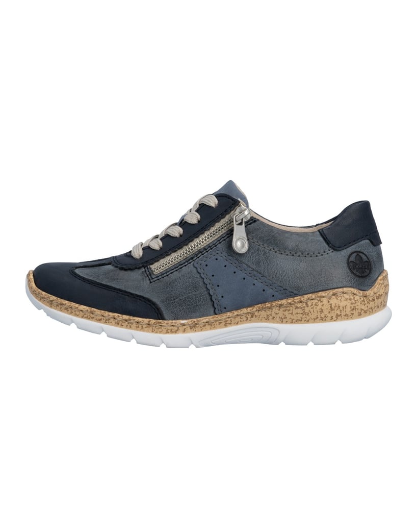 Rieker-Schnürschuhe-N4221-blau