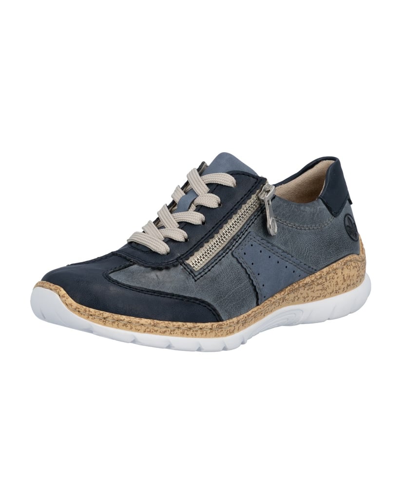Rieker-Schnürschuhe-N4221-blau