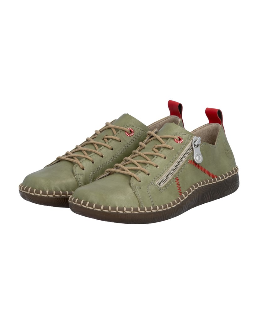 Rieker-Schnürschuhe-N2401-grün