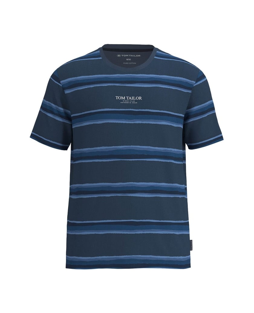 Tom-Tailor-Herren-Pyjama-Shorty-Rundhals