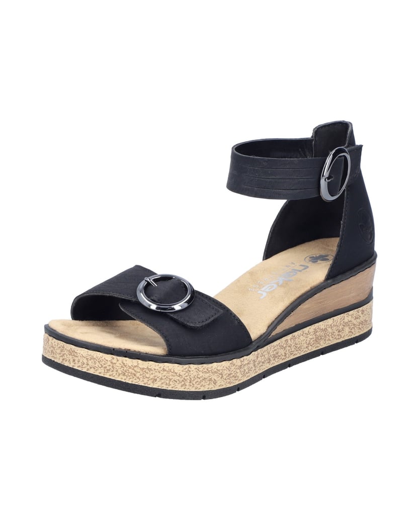 Rieker-Keilsandaletten-63780-schwarz