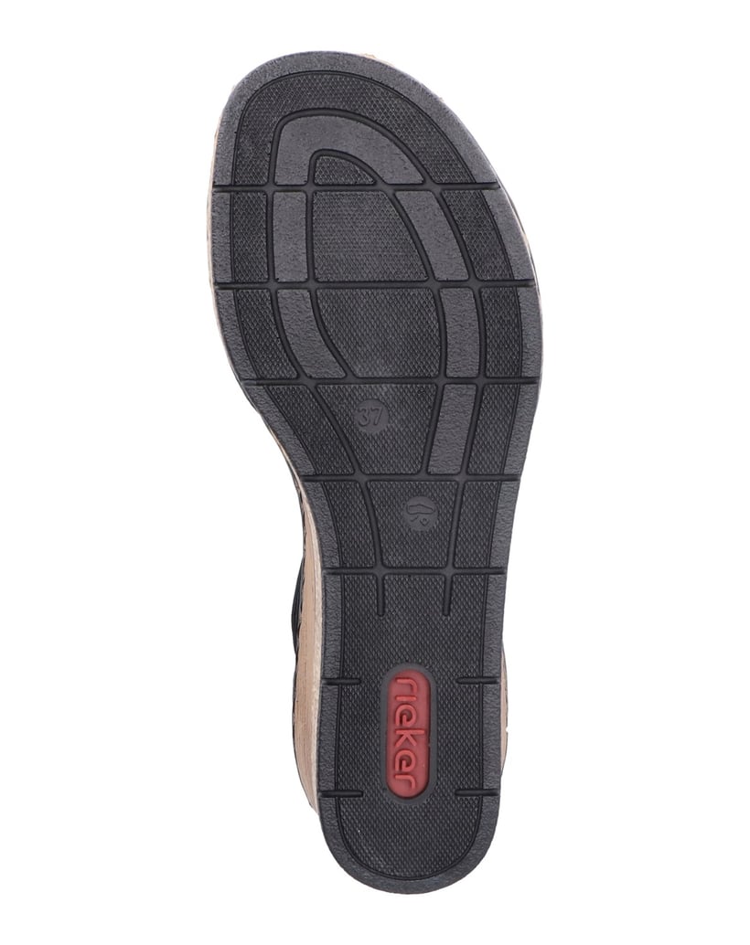 Rieker-Keilsandaletten-63780-schwarz