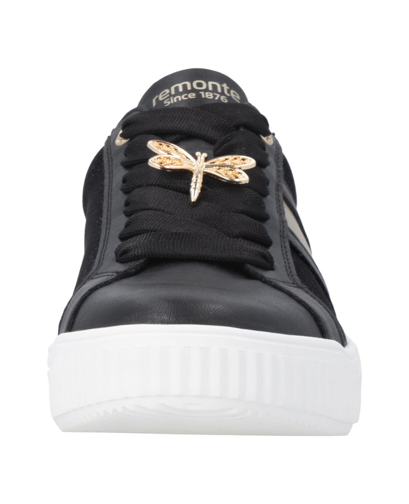 Remonte-Schnürschuhe-D3E01-schwarz