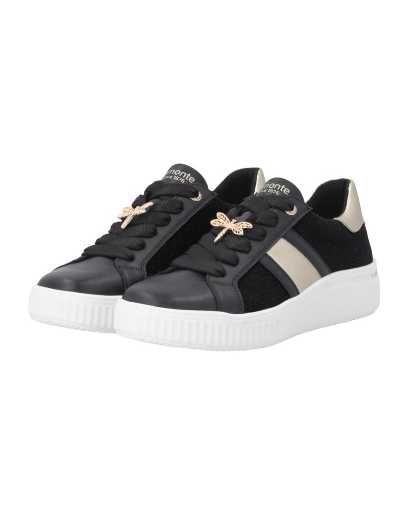 Remonte-Schnürschuhe-D3E01-schwarz