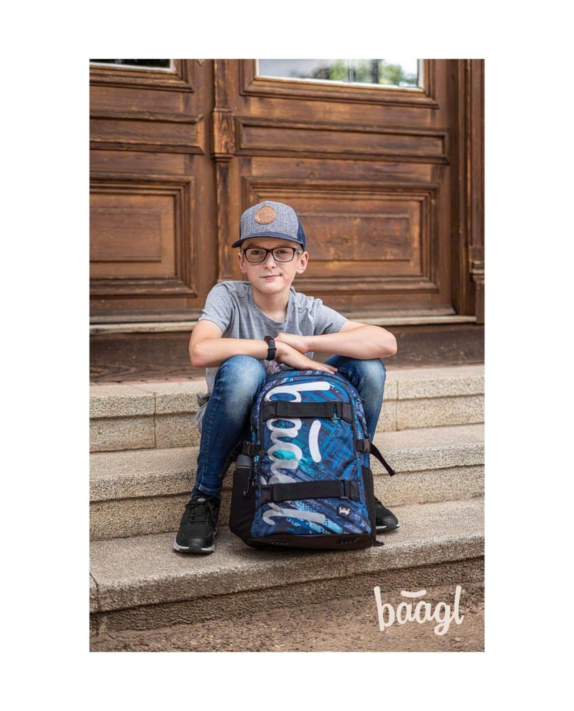 Baagl-Skate-Structures-Rucksack-Set-3tlg-blau