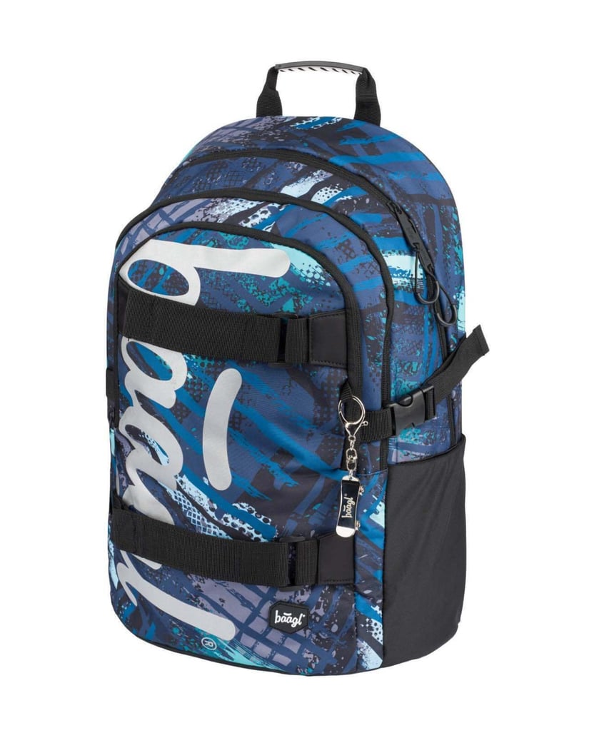 Baagl-Skate-Structures-Rucksack-Set-3tlg-blau