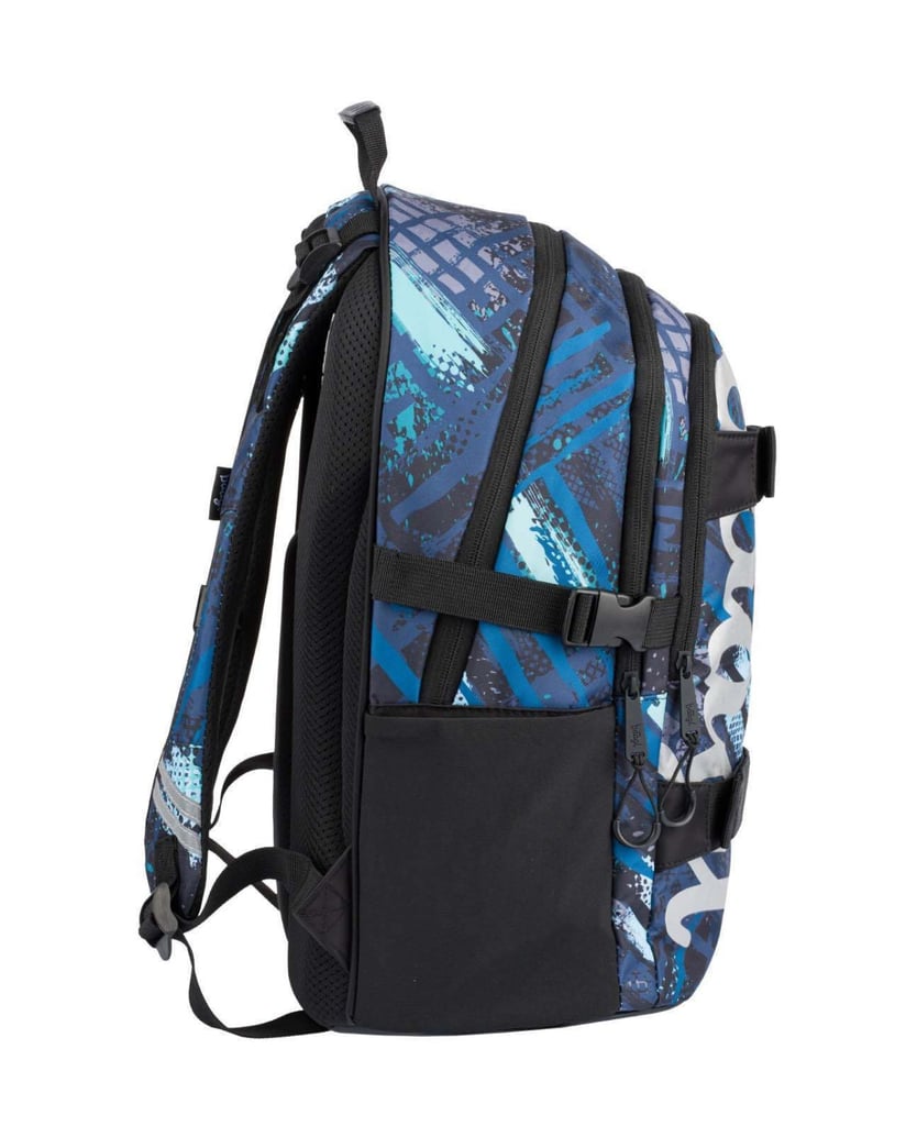 Baagl-Skate-Structures-Rucksack-Set-3tlg-blau