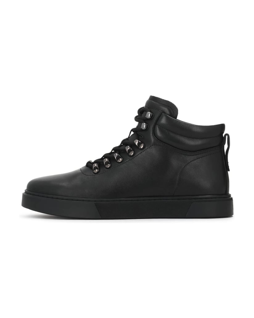 Kazar-Black-lace-up-sneakers-for-men-černá